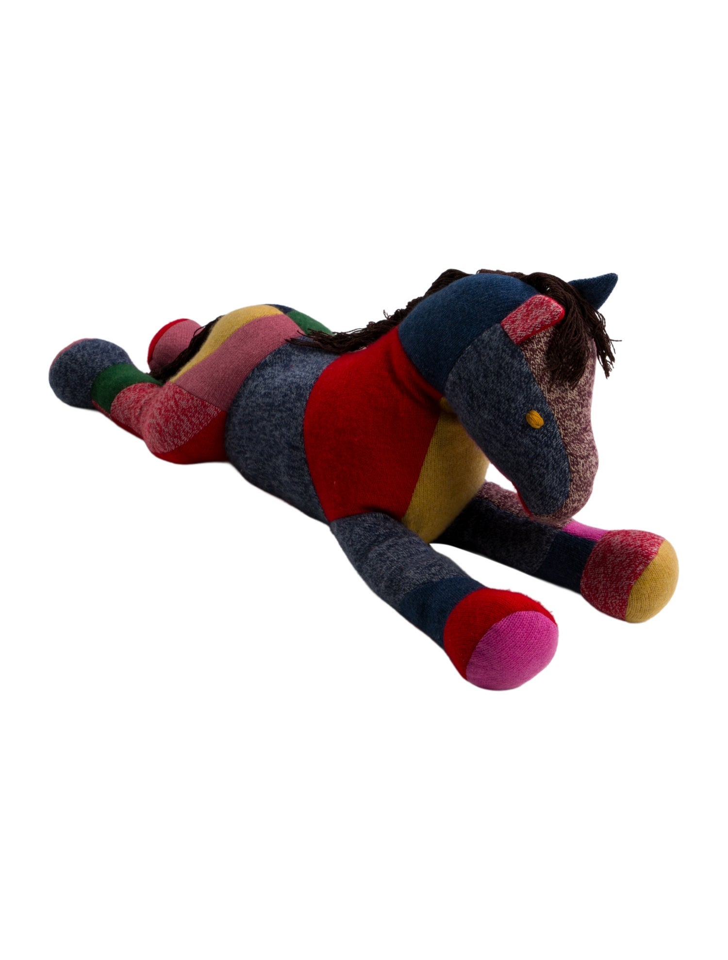 The Elder Statesman Stuffed Horse Plush Figure w/ Tags