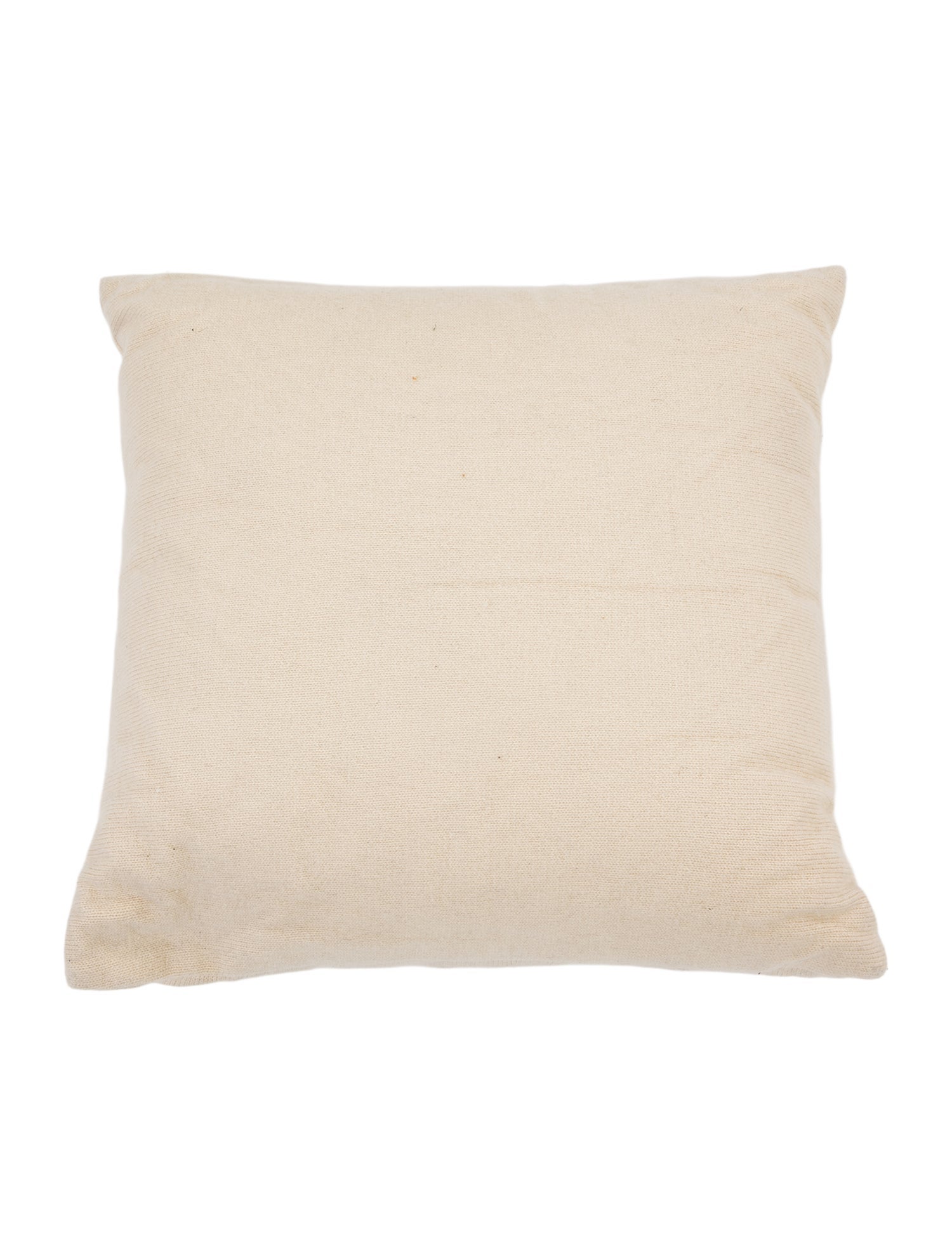 The Elder Statesman Patterned Cashmere Pillow