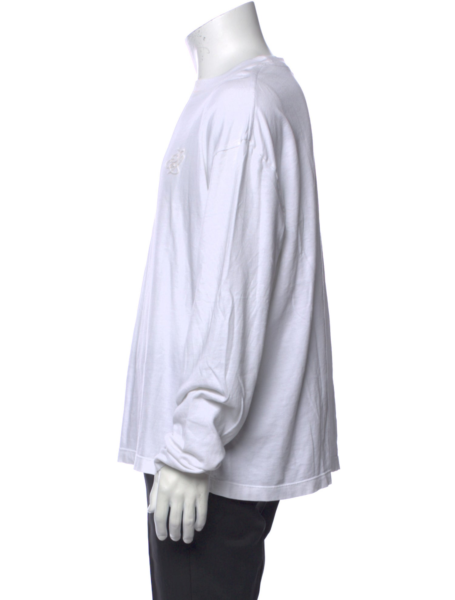 The Elder Statesman Crew Neck Long Sleeve T-Shirt
