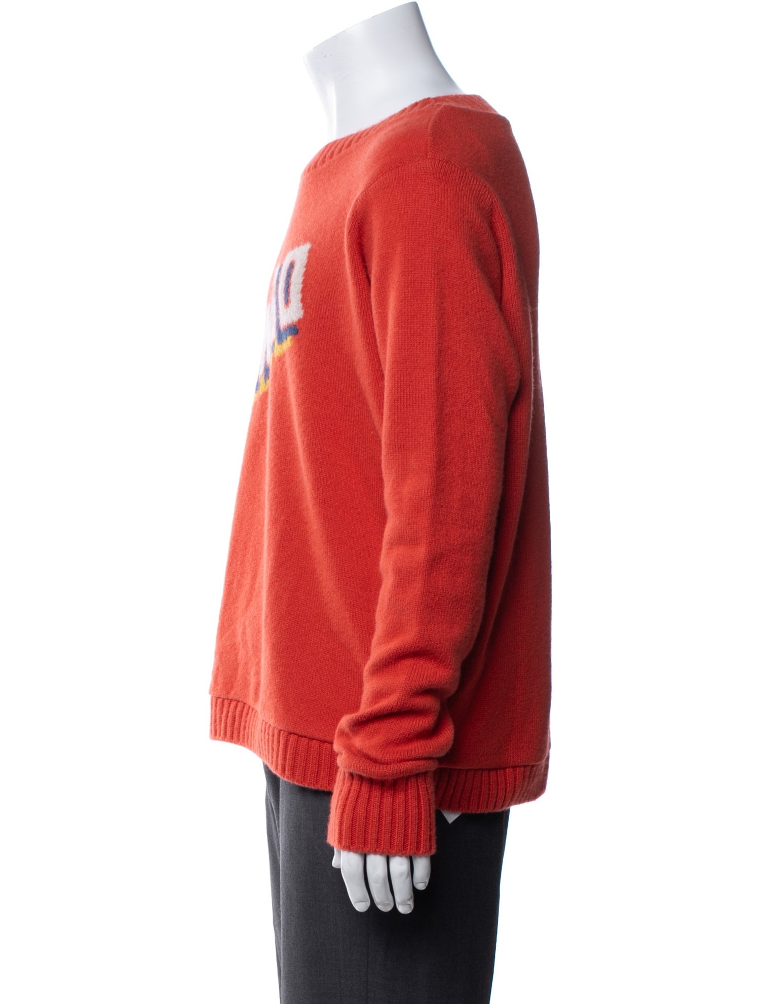 The Elder Statesman Cashmere Graphic Print Pullover