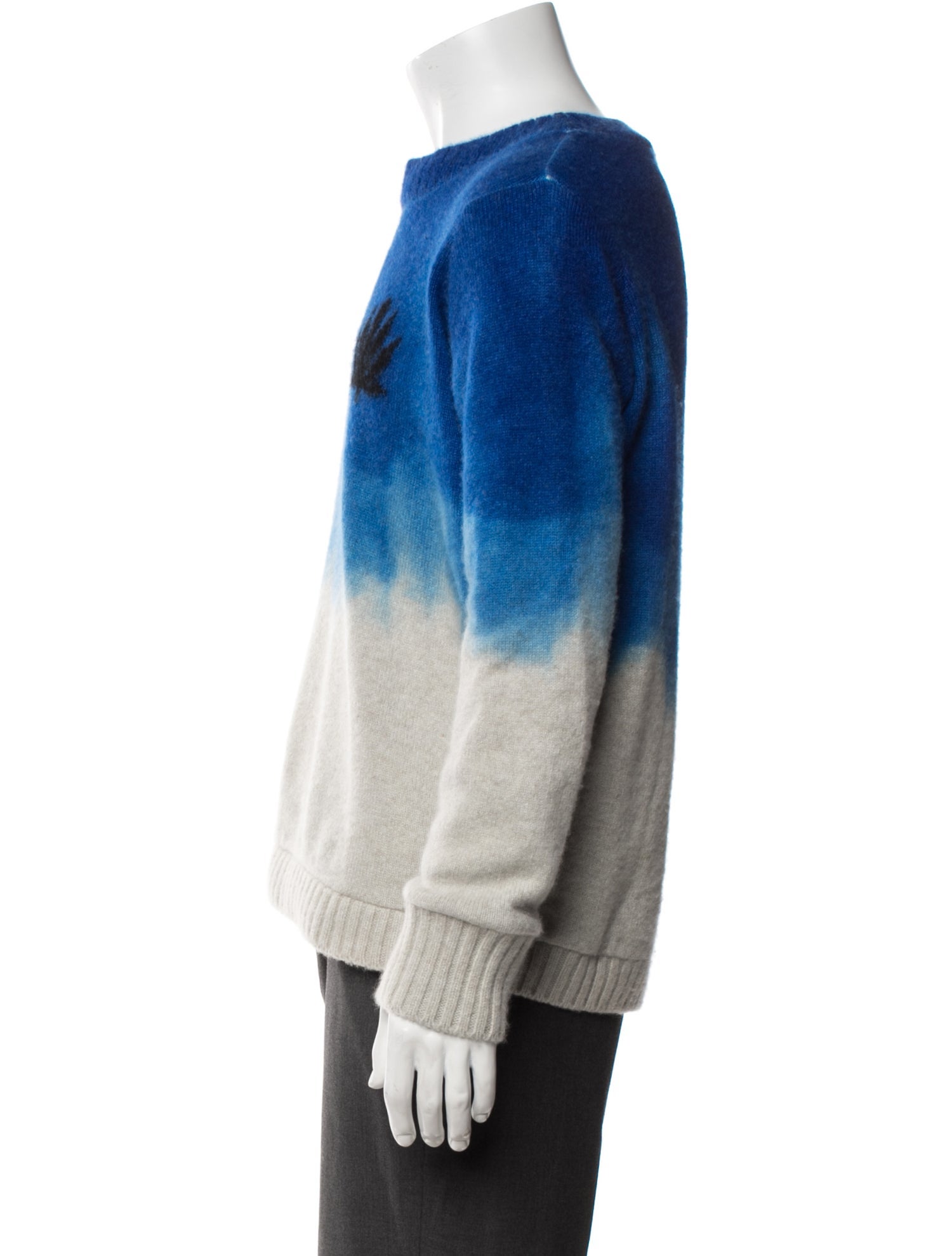 The Elder Statesman Cashmere Tie-Dye Print Pullover