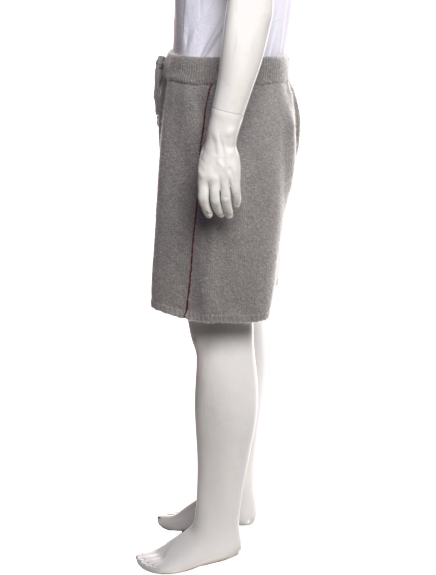 The Elder Statesman Cashmere Jogger Shorts
