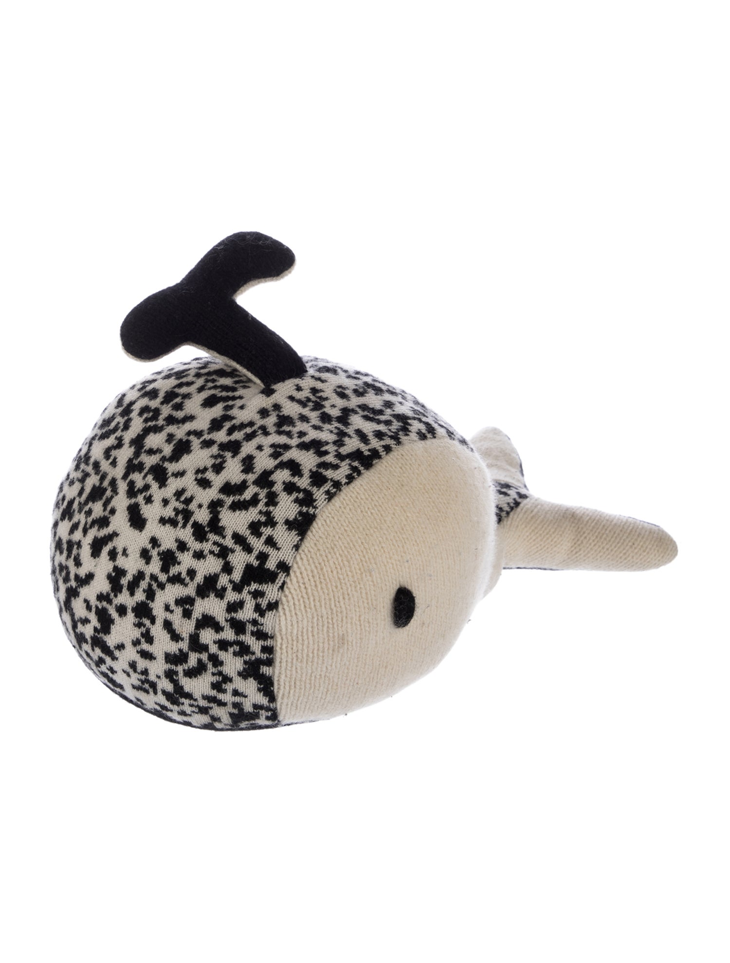The Elder Statesman Cashmere Knit Whale Plush
