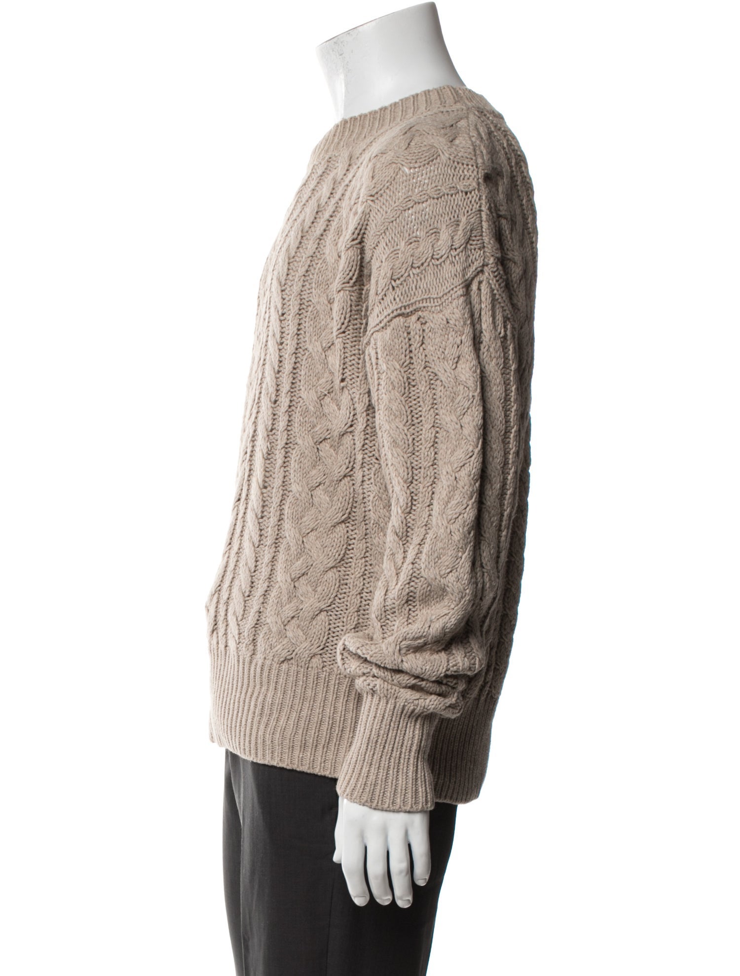 The Elder Statesman Crew Neck Long Sleeve Pullover