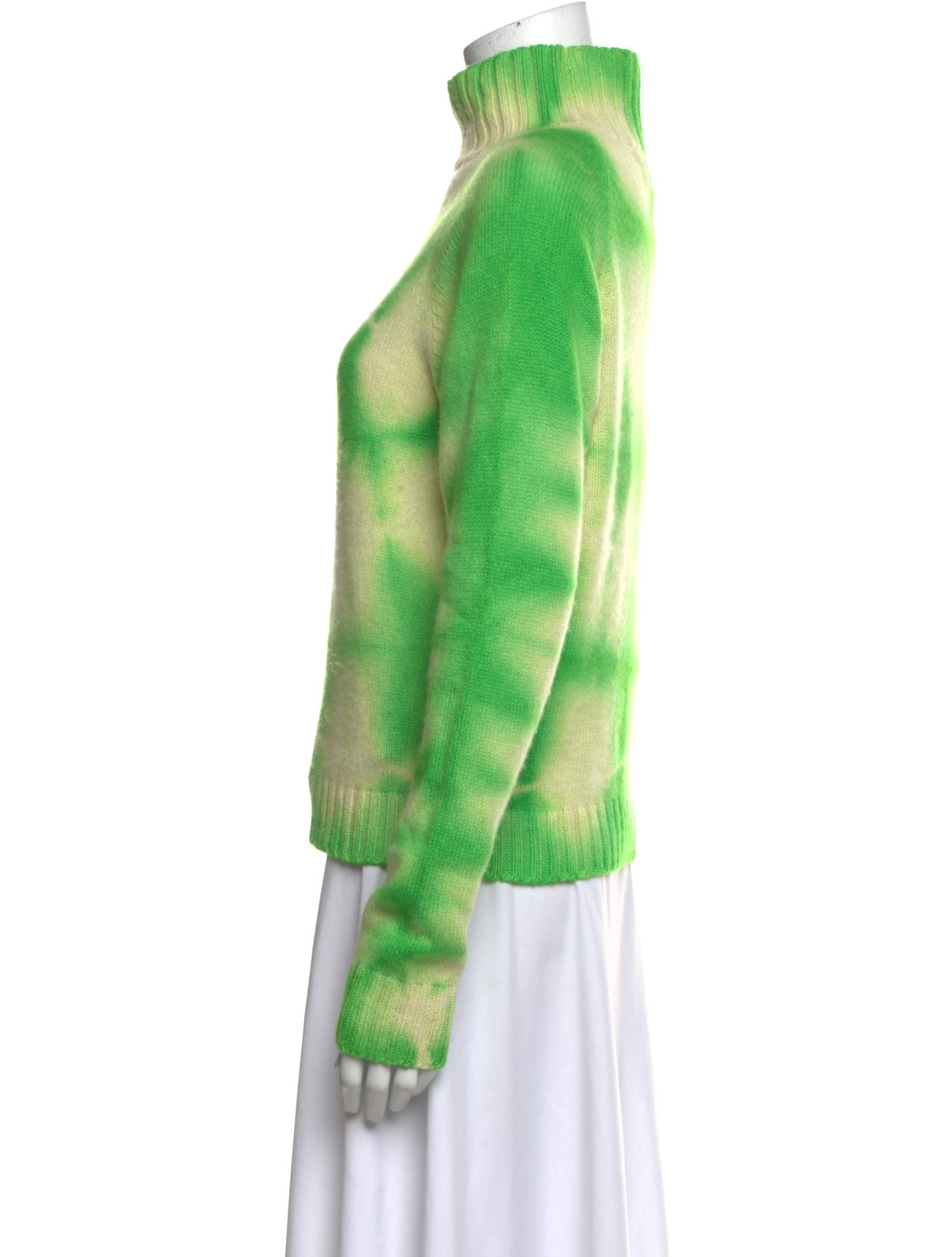The Elder Statesman Cashmere Tie-Dye Print Sweater