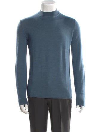 Techin Wool Mock Neck Pullover