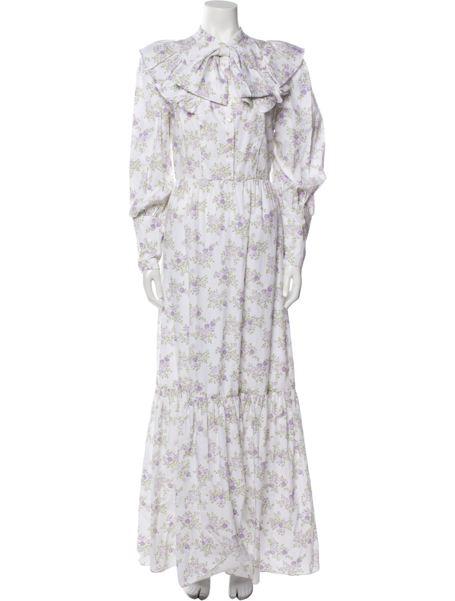 Tracy Feith Floral Print Long Dress