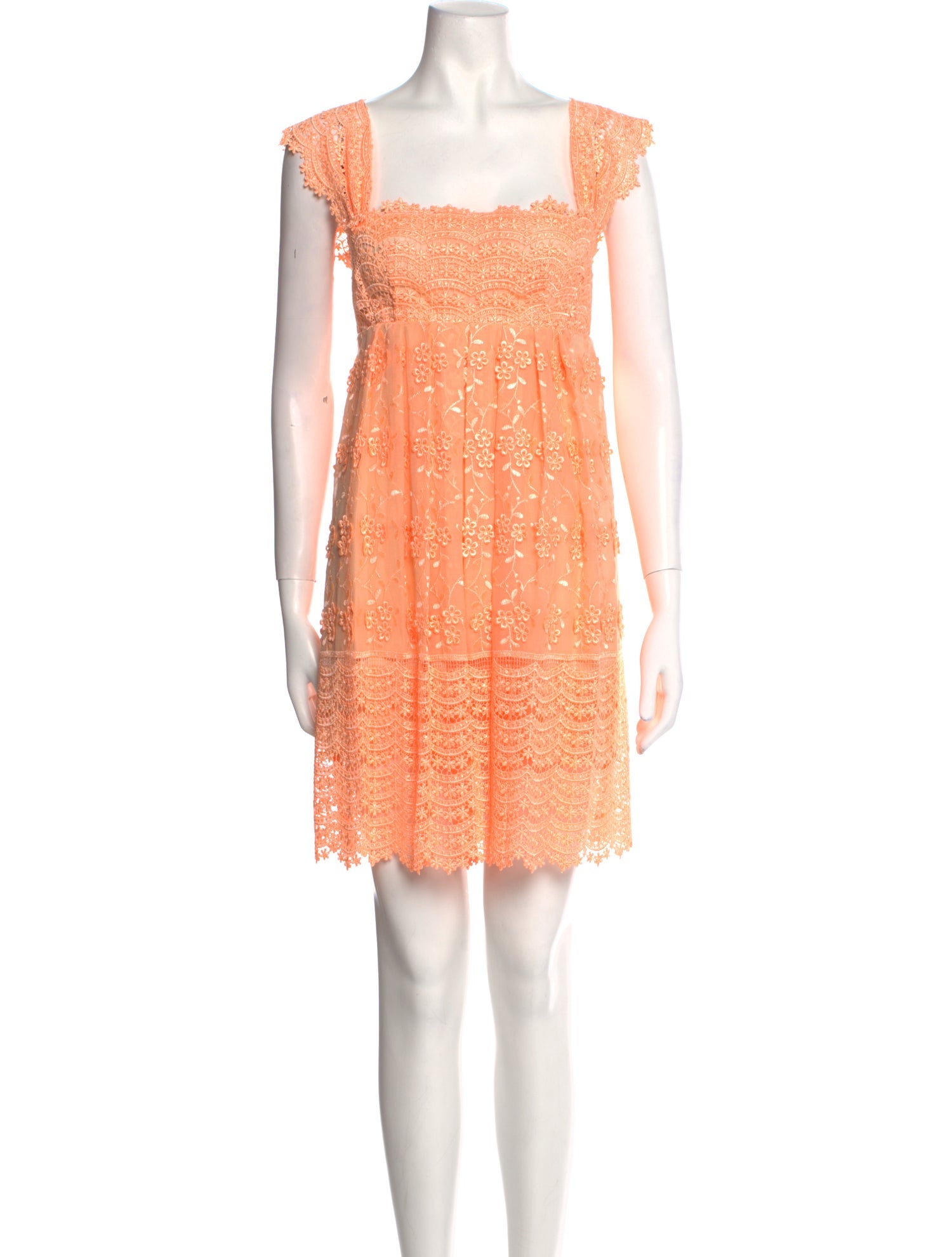 Tracy Feith Square Neckline Mini Dress w/ Tags