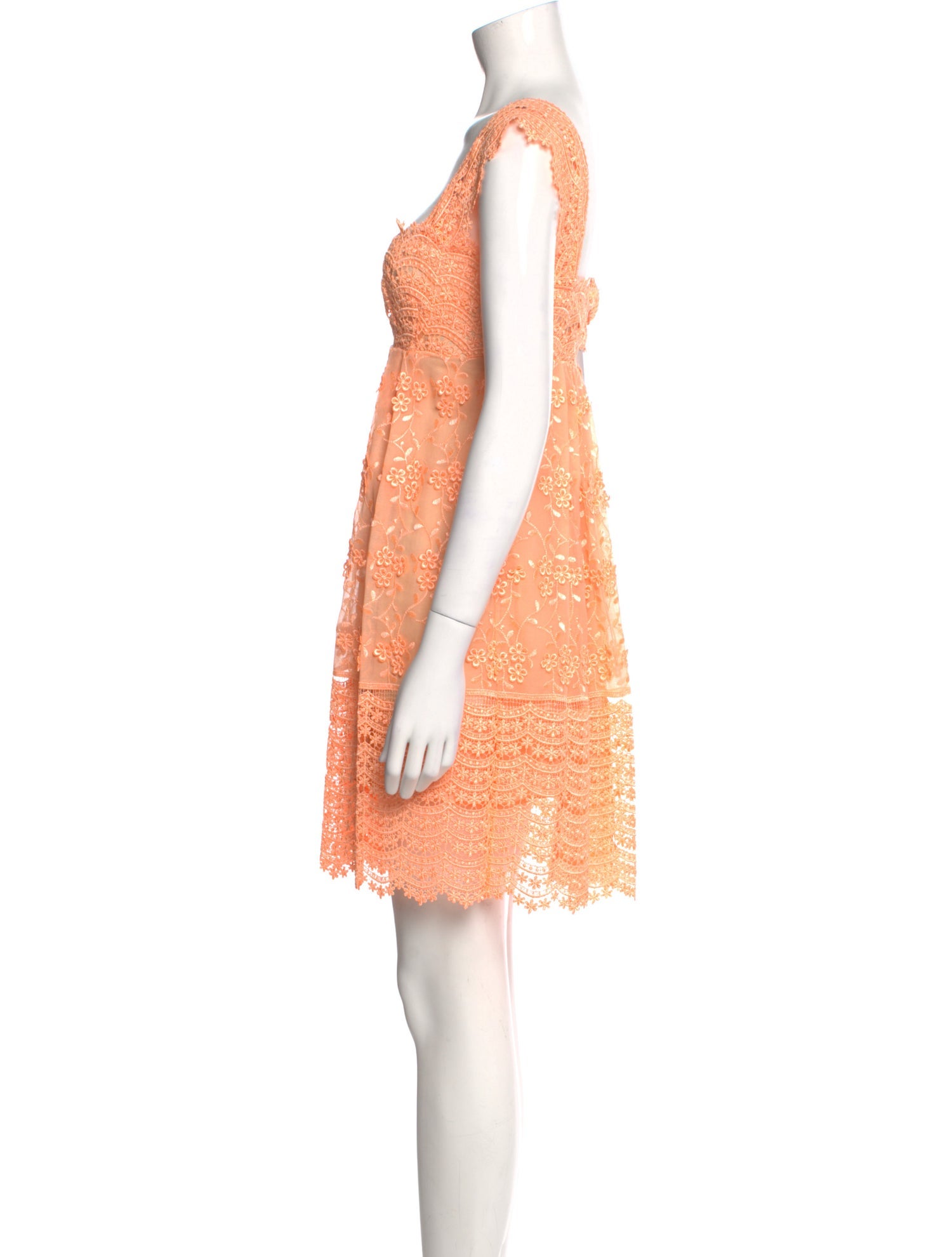 Tracy Feith Square Neckline Mini Dress w/ Tags