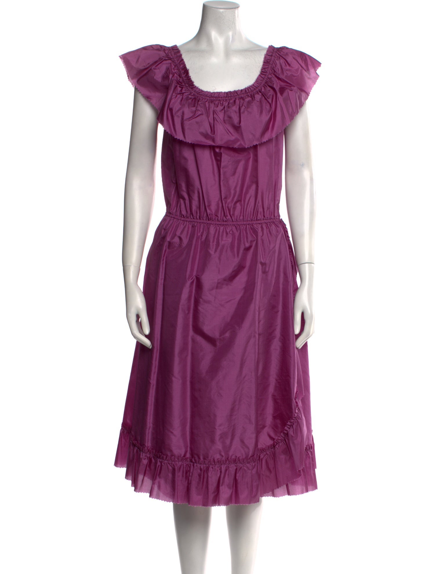 Tracy Feith Silk Midi Length Dress