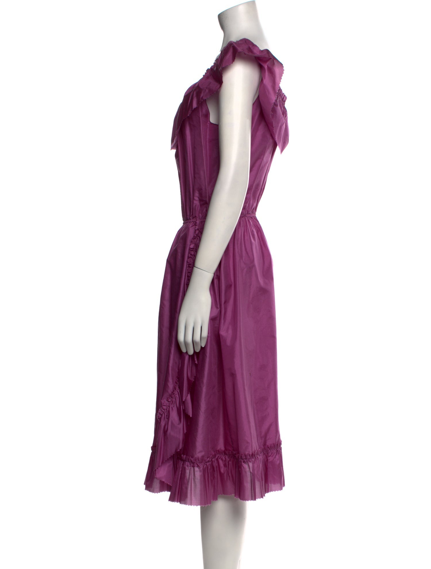 Tracy Feith Silk Midi Length Dress