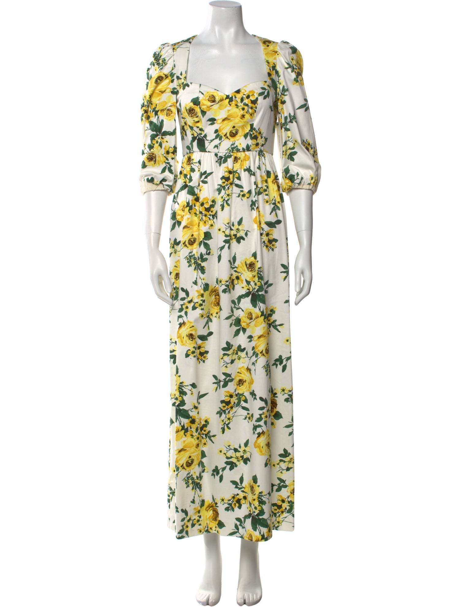 Tracy Feith Floral Print Long Dress