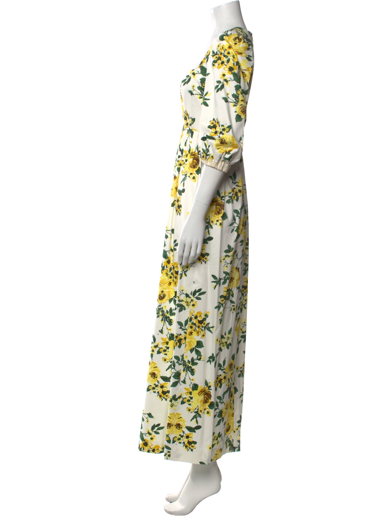 Tracy Feith Floral Print Long Dress