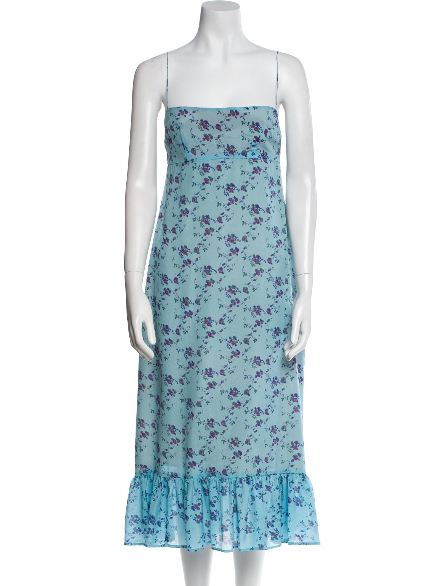 Tracy Feith Silk Long Dress