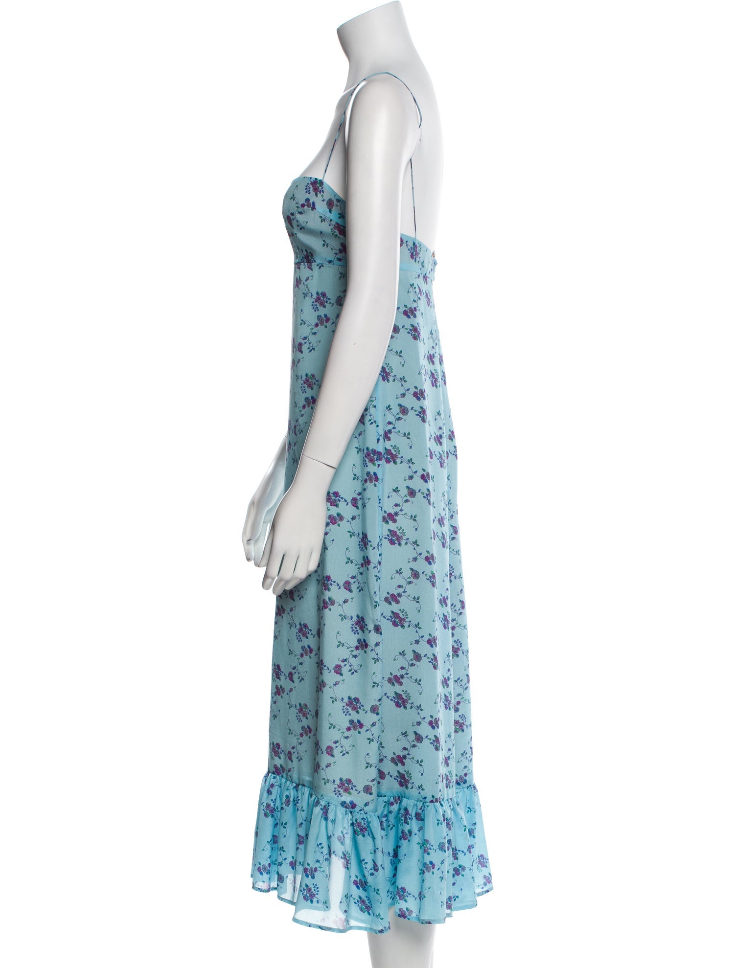 Tracy Feith Silk Long Dress