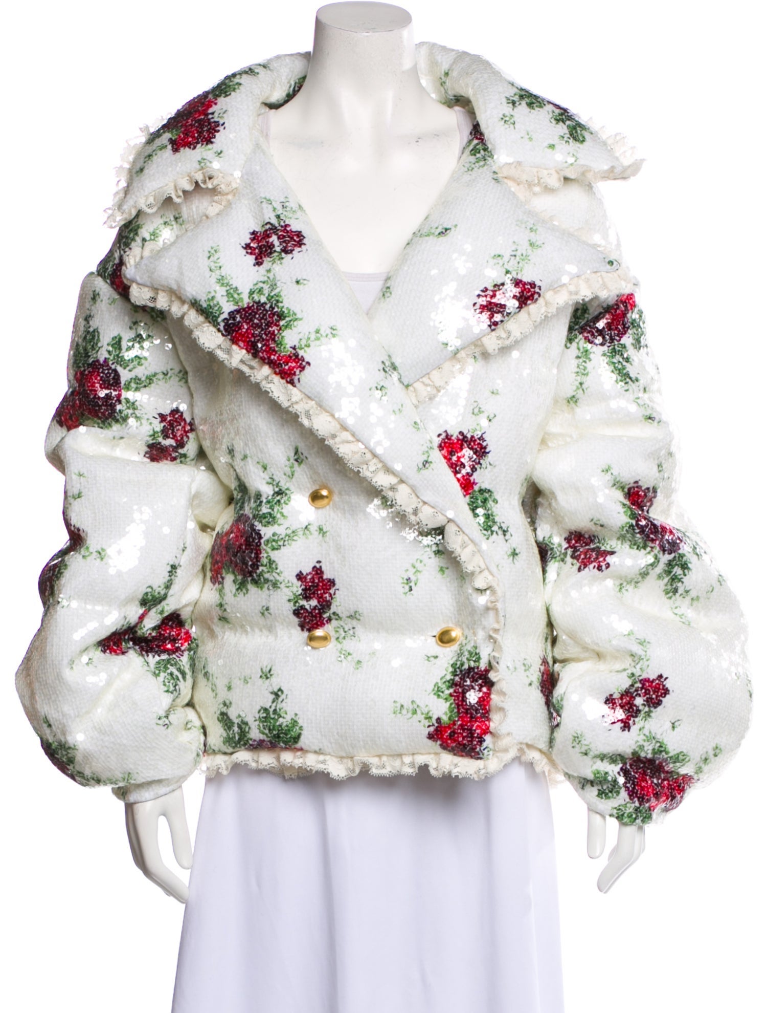Tanner Fletcher Floral Print Evening Jacket