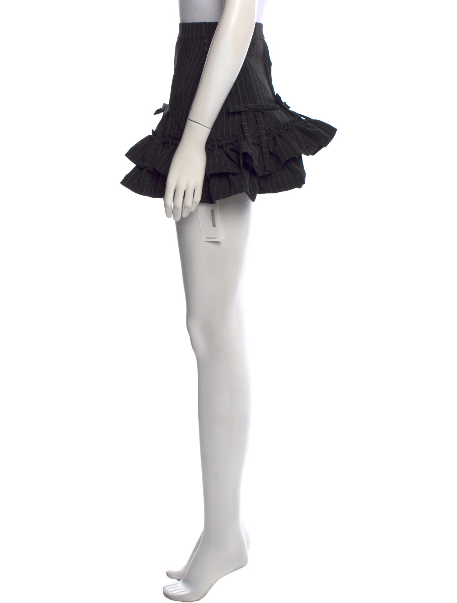 Tanner Fletcher Wool Mini Skirt