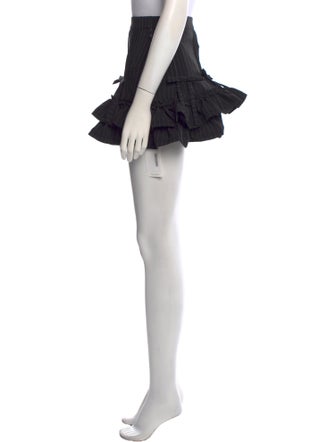 Tanner Fletcher Wool Mini Skirt