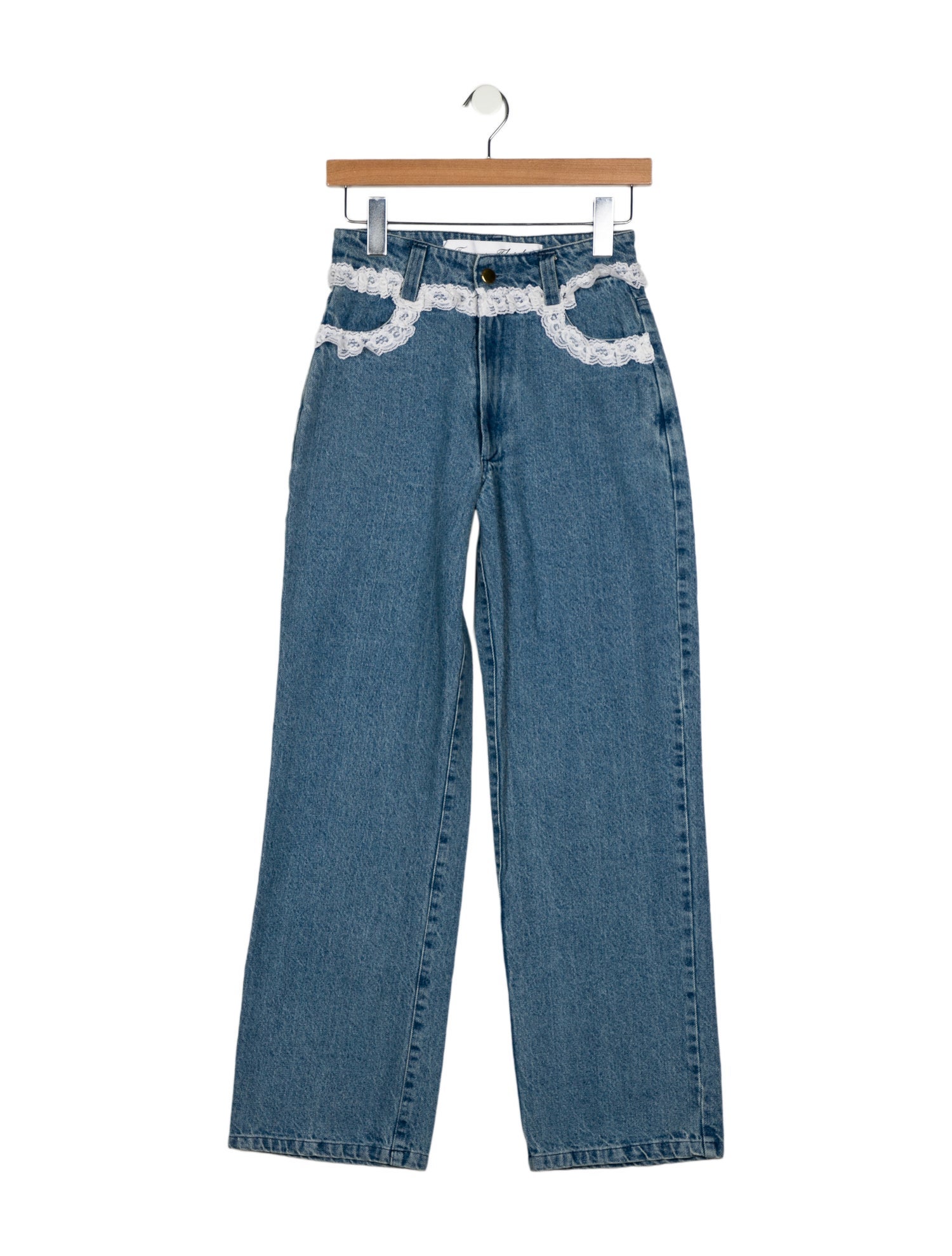 Tanner Fletcher High-Rise Wide Leg Jeans