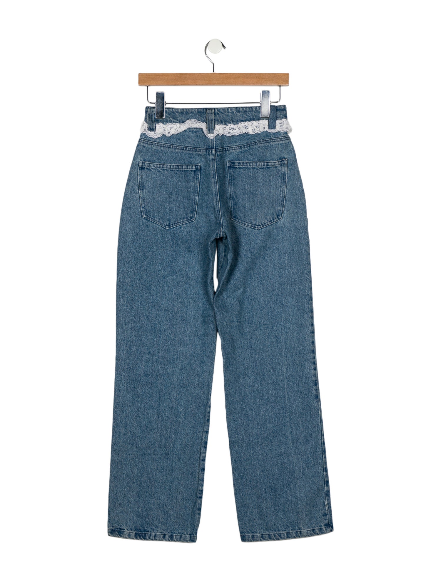 Tanner Fletcher High-Rise Wide Leg Jeans