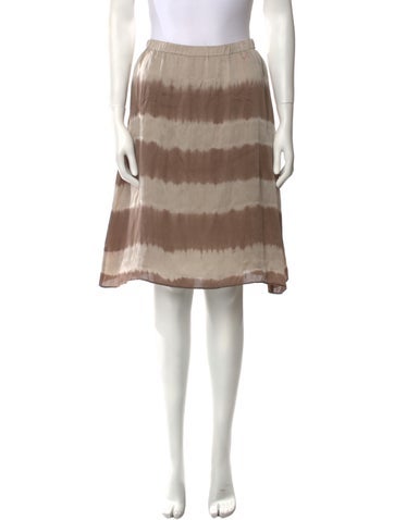 The Fisher Project Skirts Silk Knee-Length Skirt S