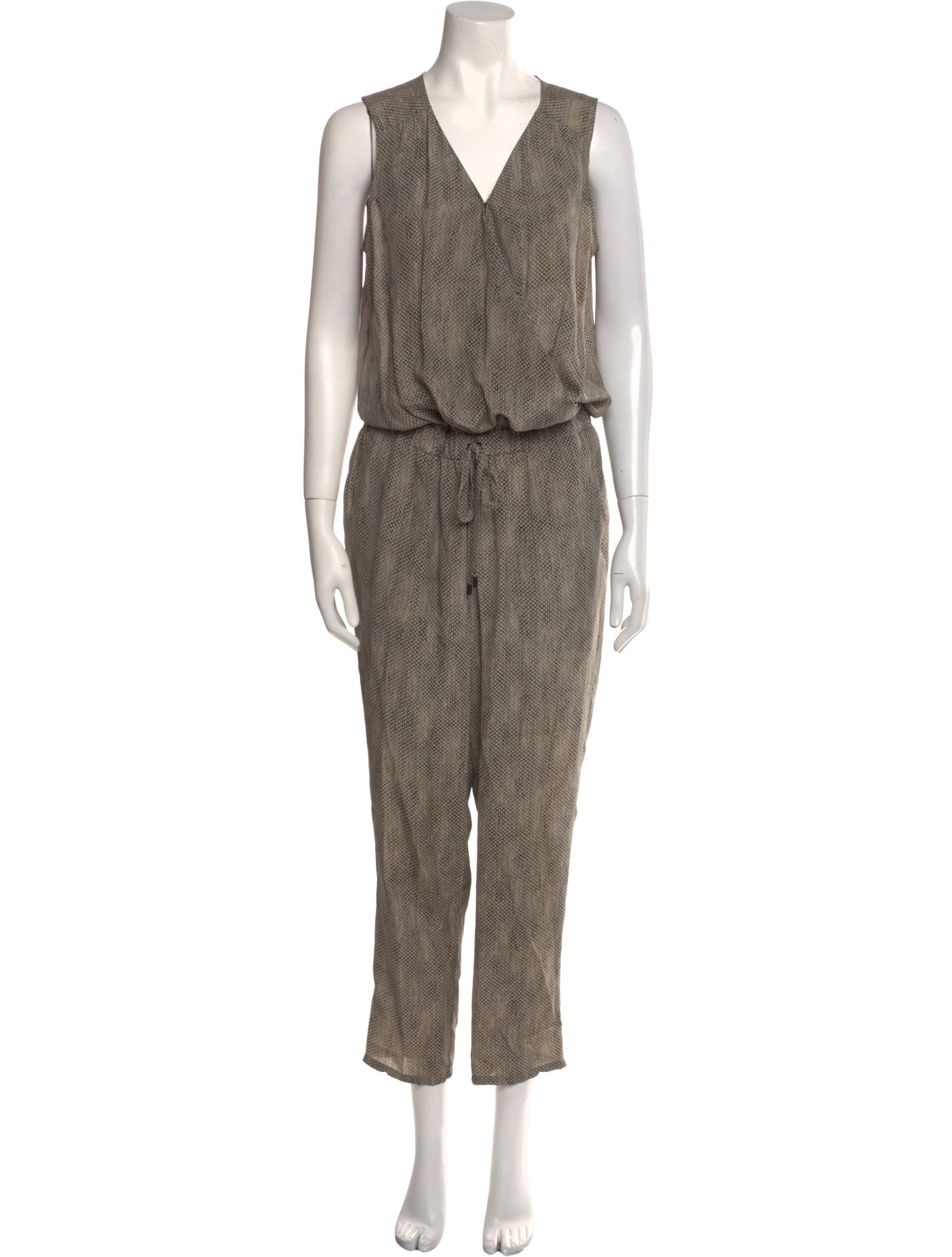The Fisher Project Silk Printed Jumpsuit