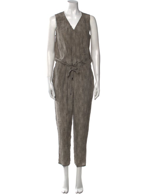 The Fisher Project Silk Polka Dot Print Jumpsuit
