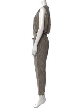 The Fisher Project Silk Polka Dot Print Jumpsuit