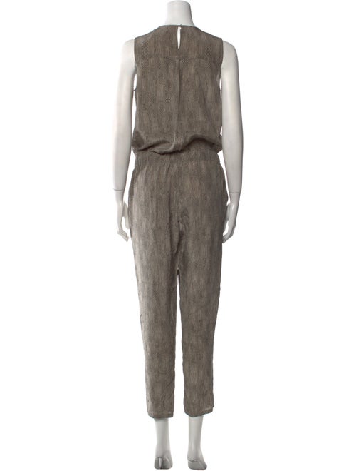 The Fisher Project Silk Polka Dot Print Jumpsuit