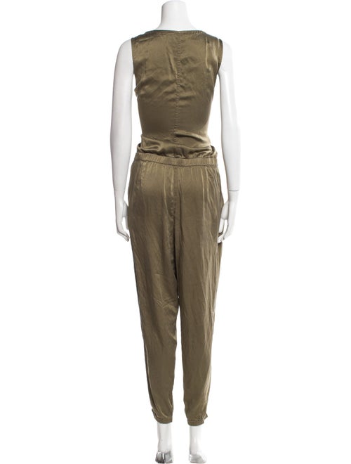 The Fisher Project Silk Scoop Neck Jumpsuit
