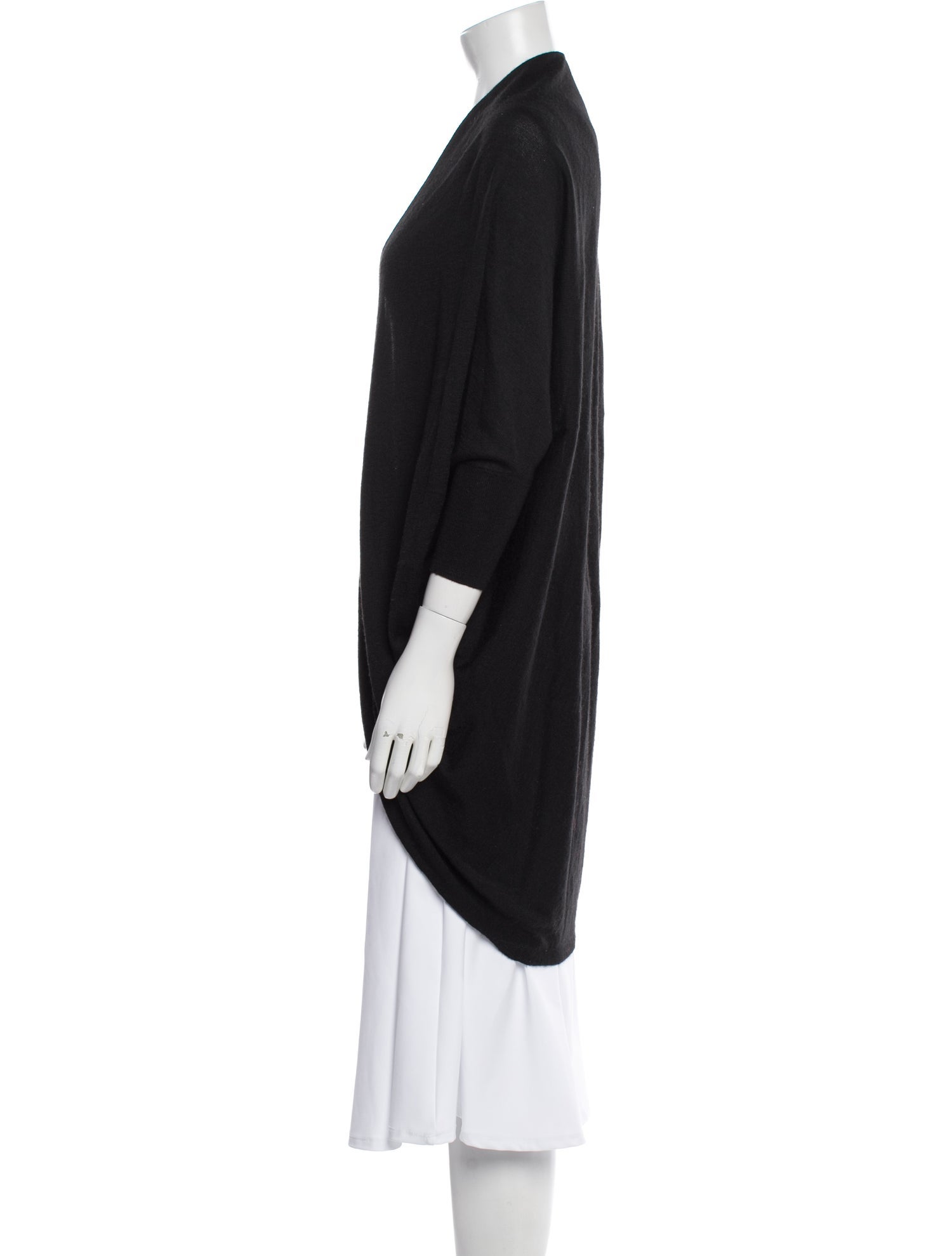 The Fisher Project Silk Plunge Neckline Sweater