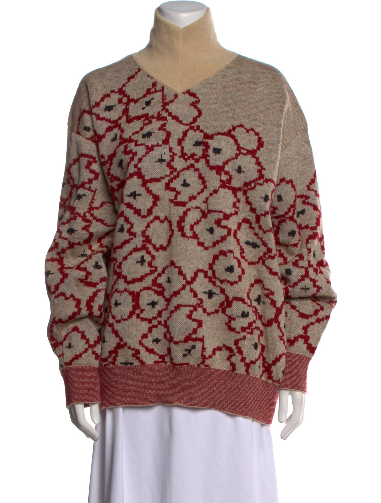 Toga Archives Mohair Printed Sweater