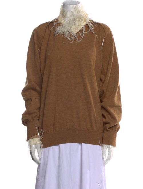 Toga Archives Wool Mock Neck Sweater