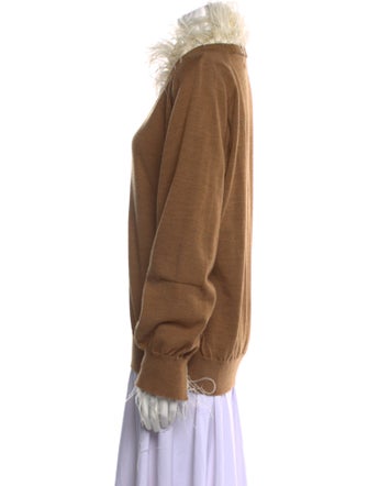 Toga Archives Wool Mock Neck Sweater