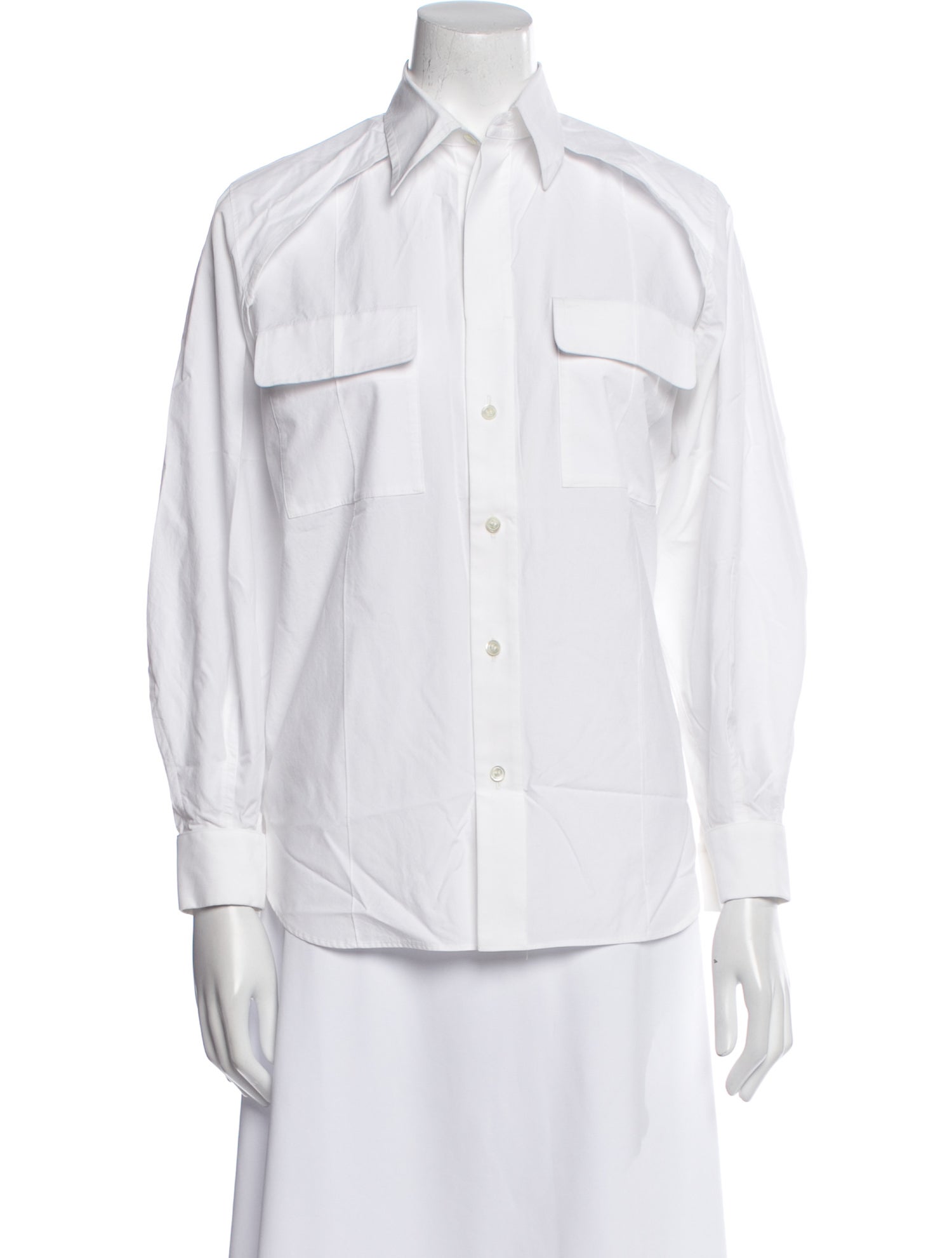 Toga Archives Long Sleeve Button-Up Top w/ Tags