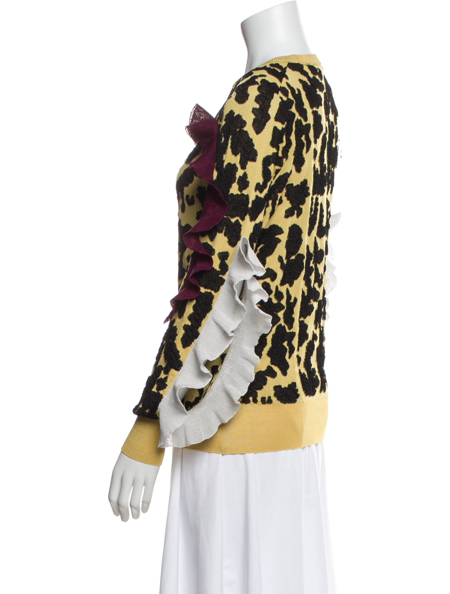 Toga Archives Printed Crew Neck Sweater