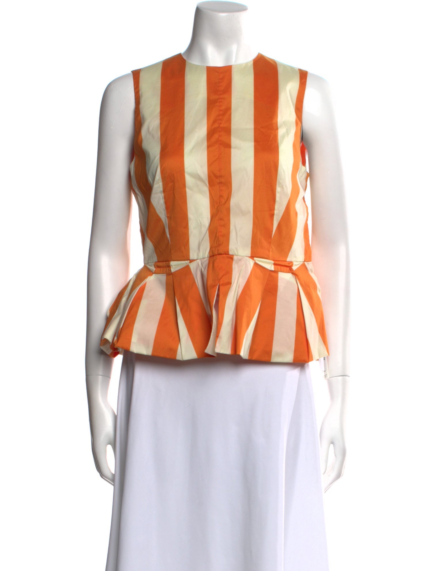 Toga Archives Nylon Striped Top w/ Tags