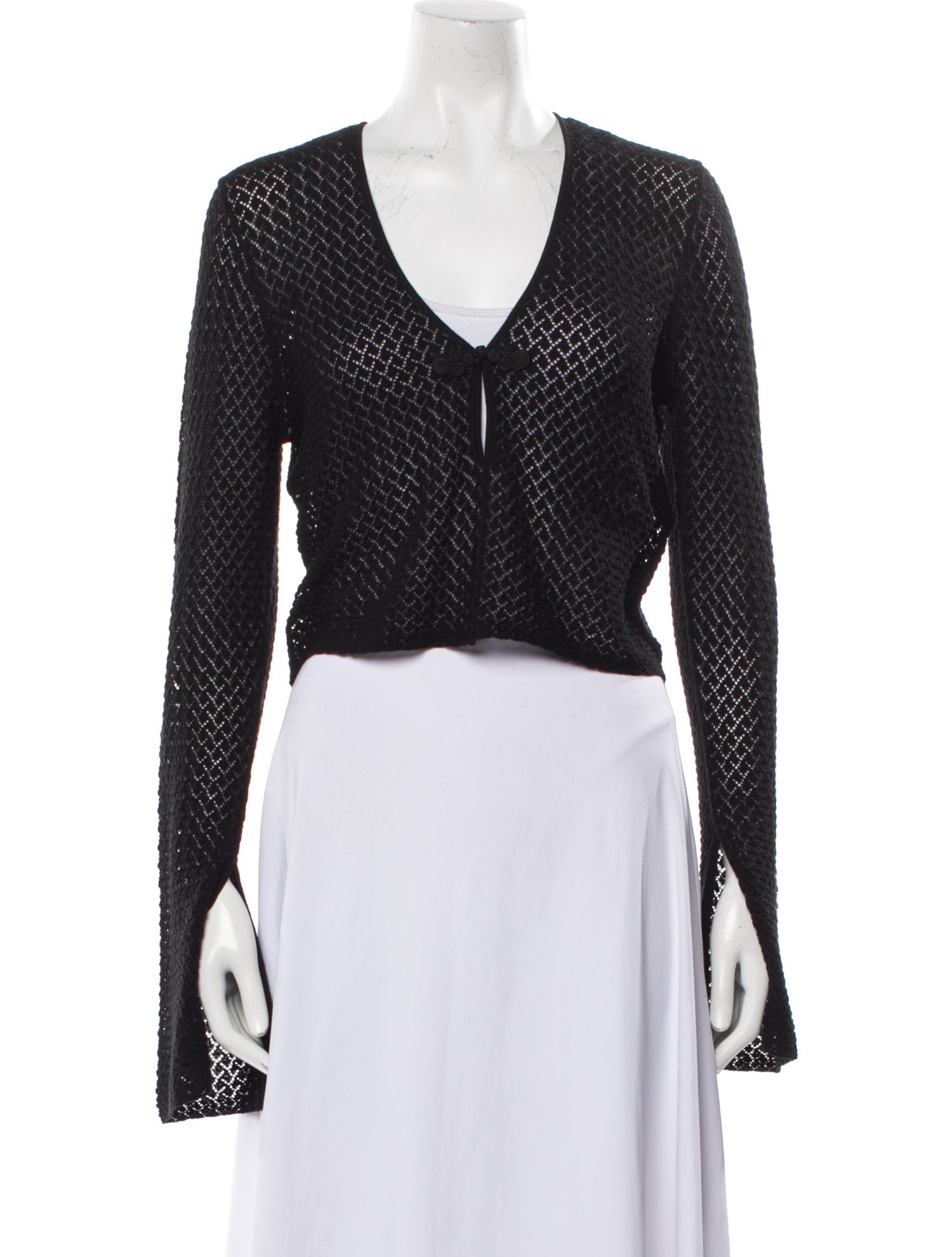 The Garment V-Neck Long Sleeve Crop Top w/ Tags