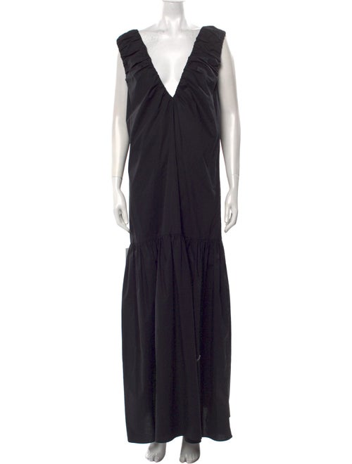 The Garment V-Neck Long Dress