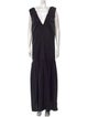 The Garment V-Neck Long Dress