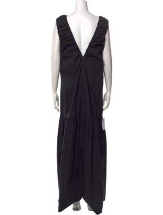 The Garment V-Neck Long Dress
