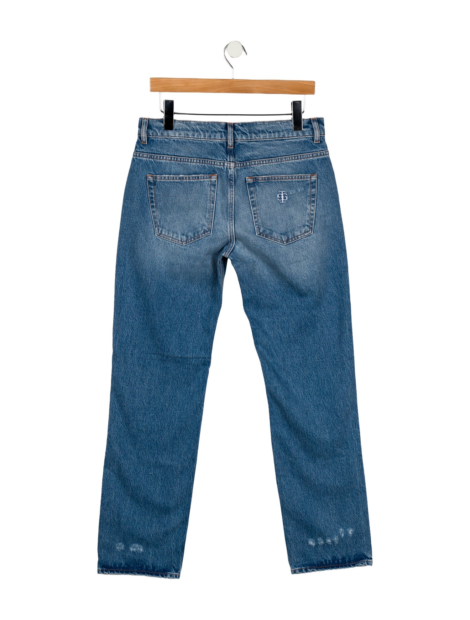 The Garment Mid-Rise Straight Leg Jeans w/ Tags