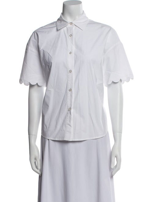 The Garment Short Sleeve Button-Up Top