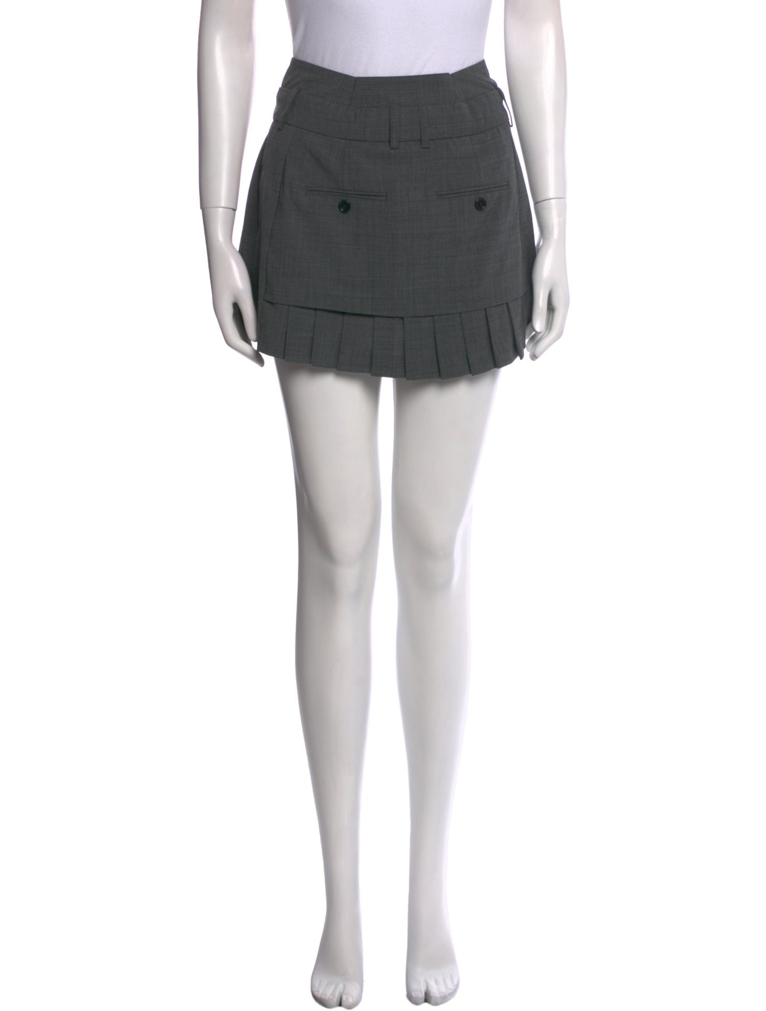 The Garment Wool Mini Skirt