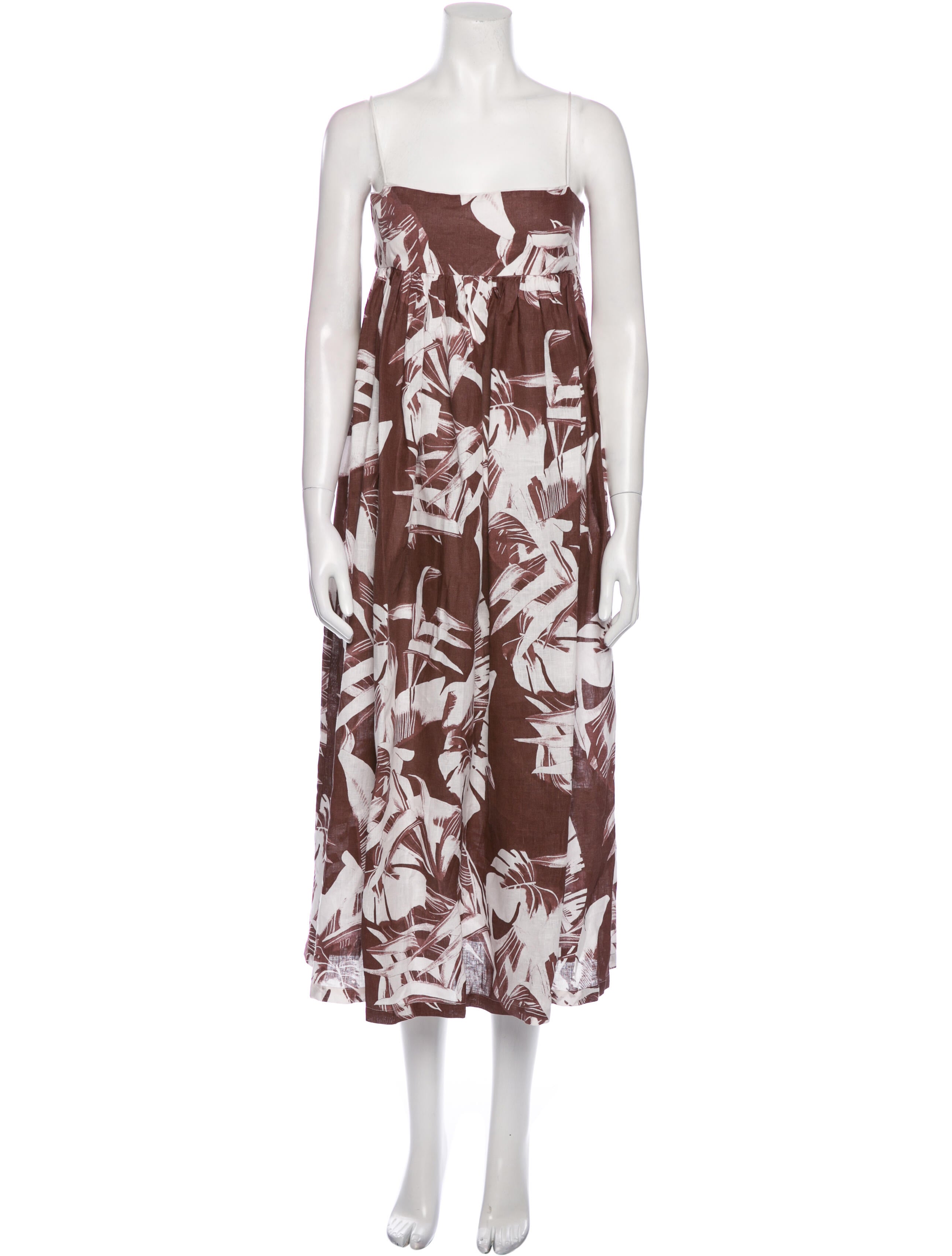 Three Graces Linen Long Dress