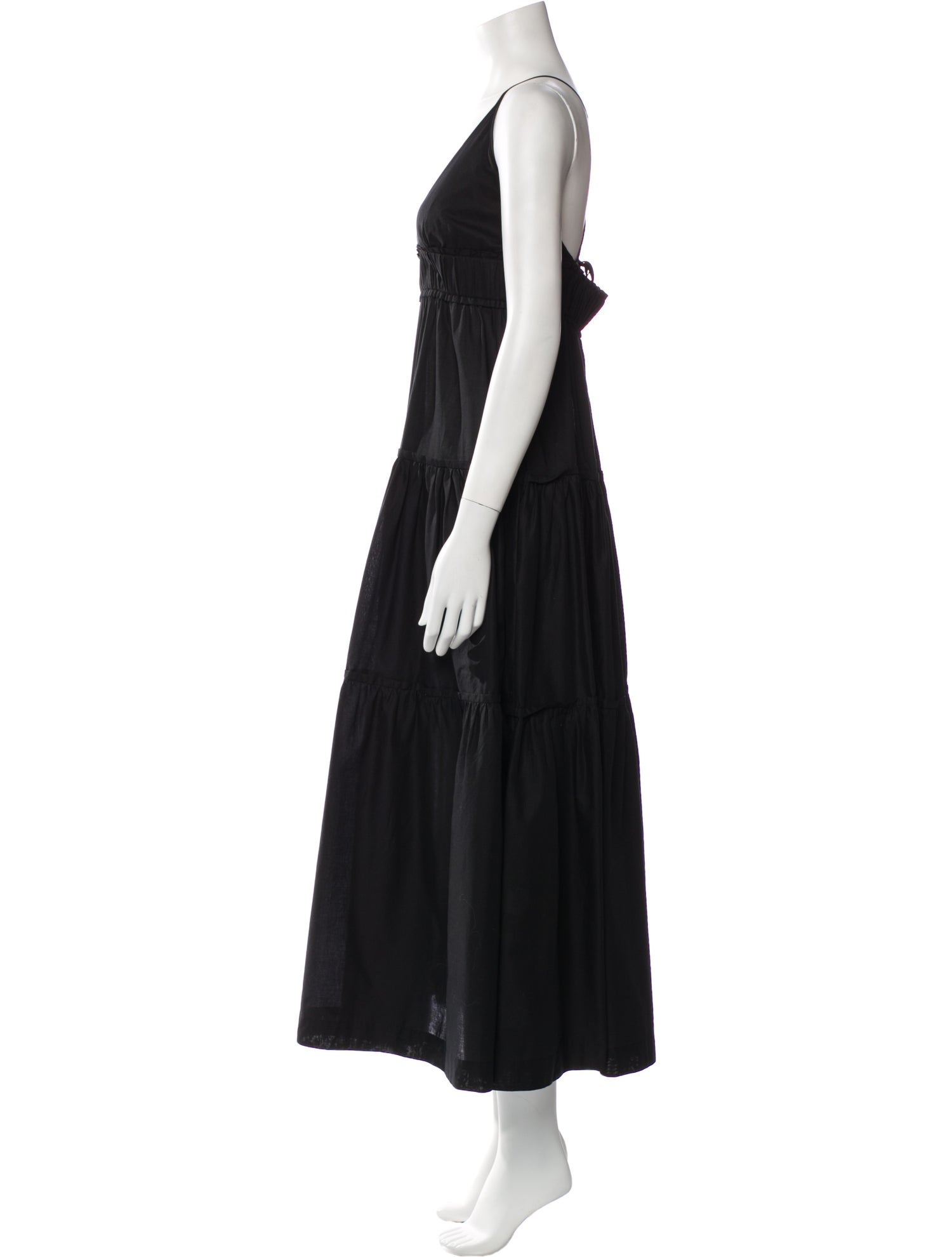 Three Graces V-Neck Long Dress
