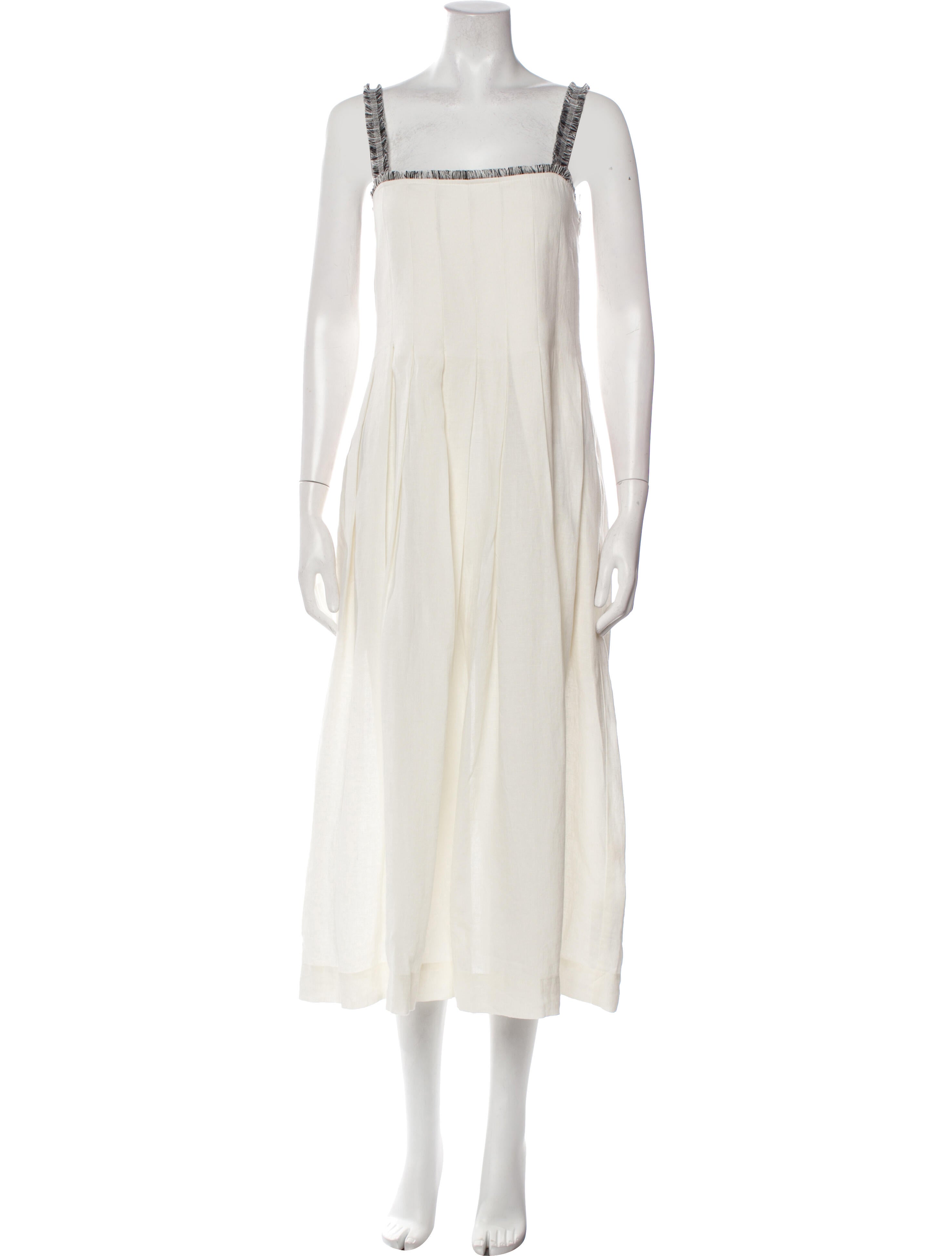 Three Graces Linen Long Dress