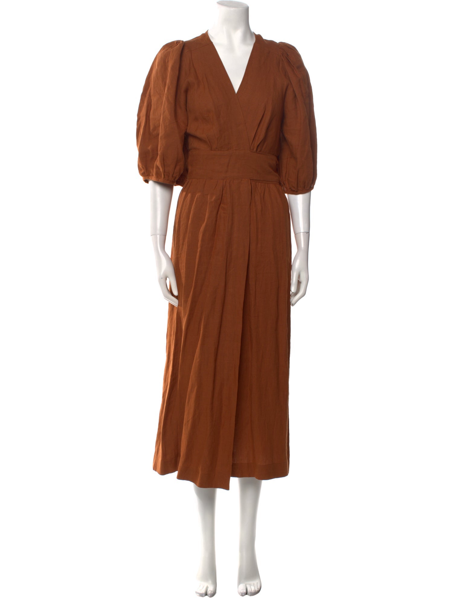 Three Graces Linen Long Dress