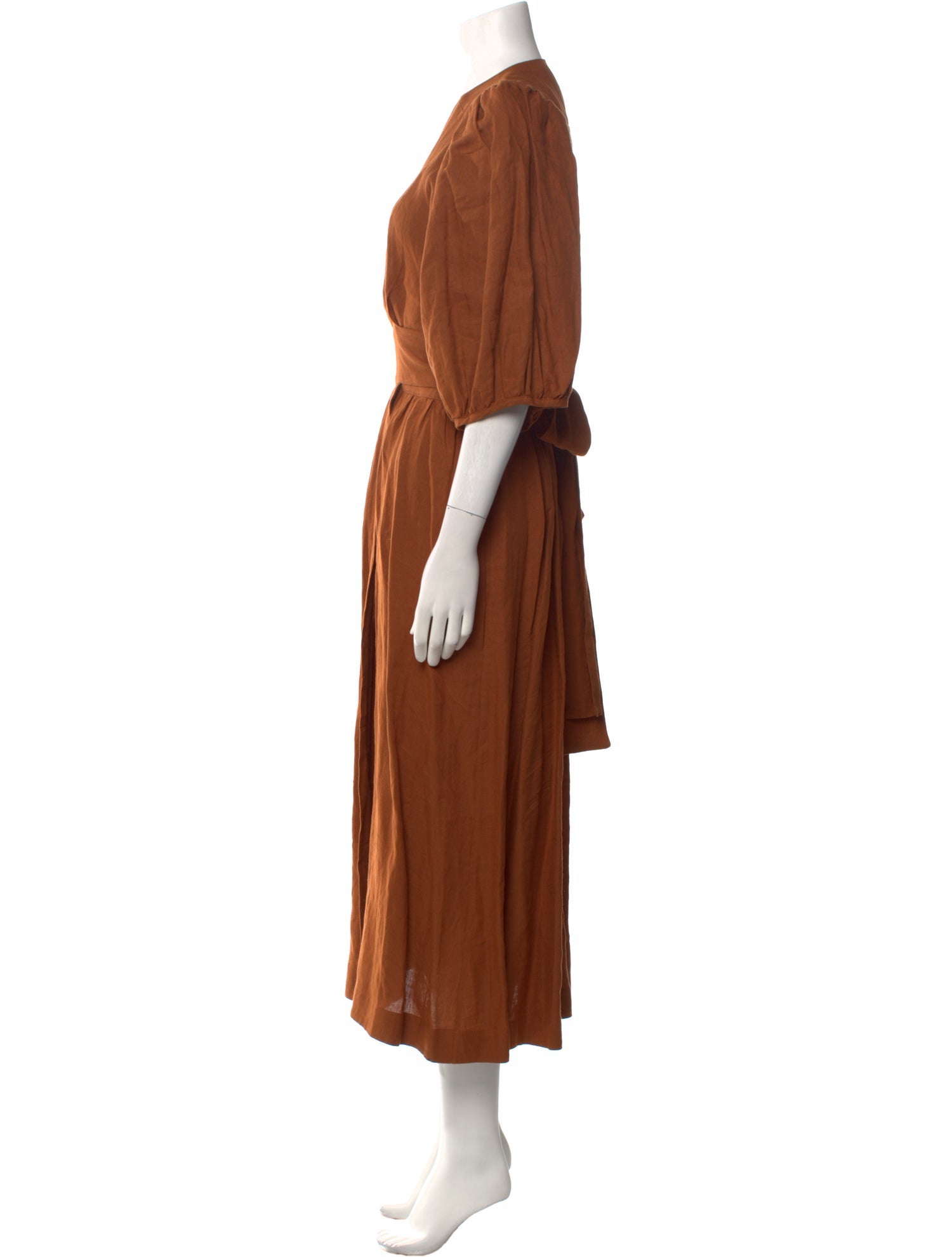 Three Graces Linen Long Dress