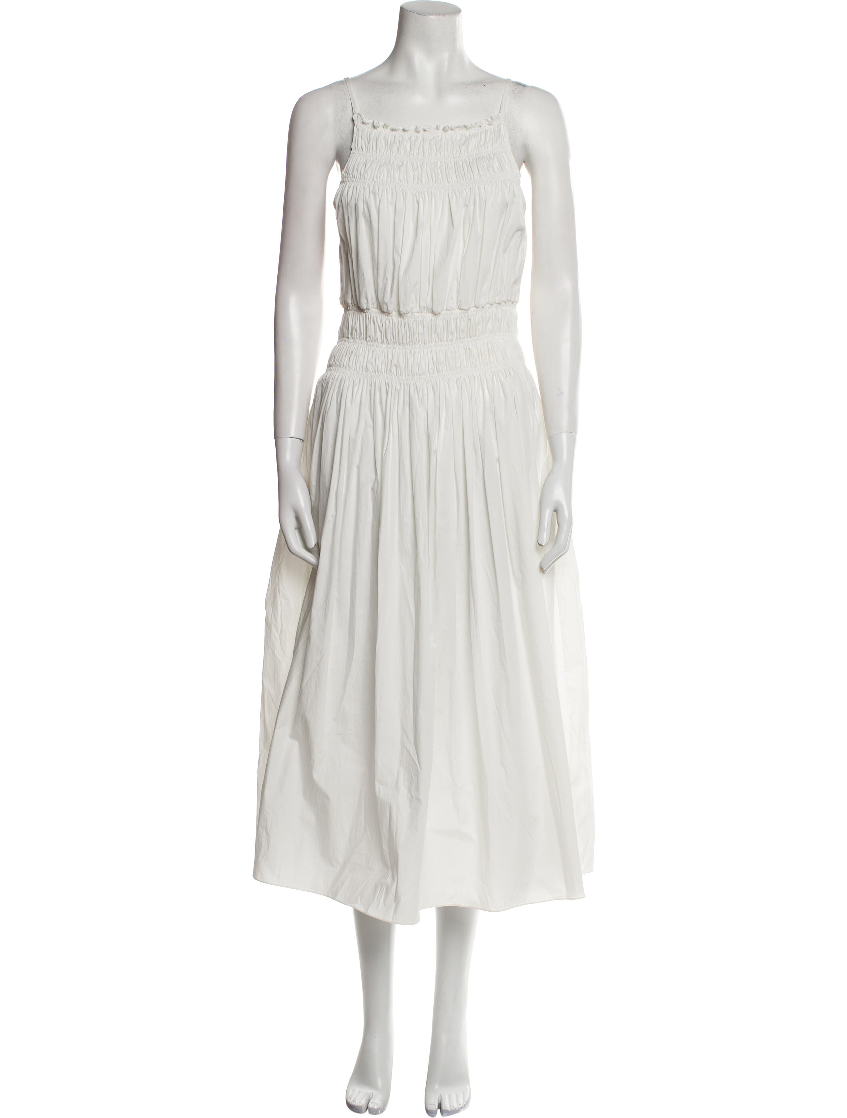 Three Graces Square Neckline Long Dress